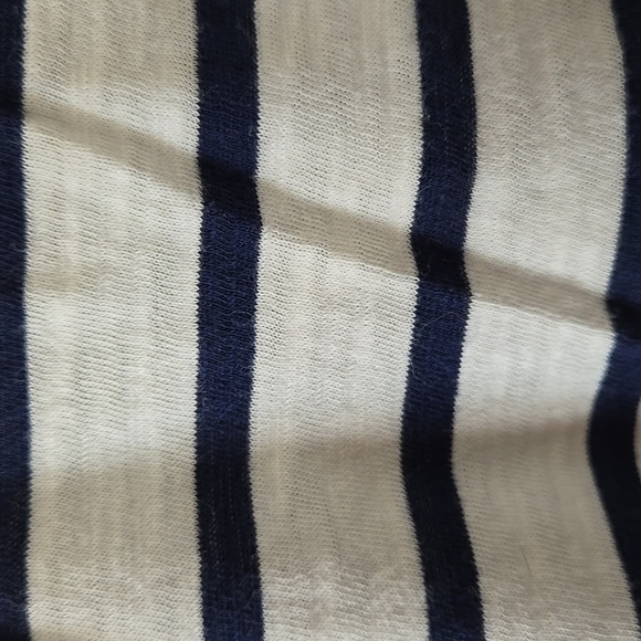 Old Navy Striped V-Neck Tee - Picture 3 of 5